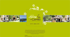 Desktop Screenshot of fermedeclareau.com